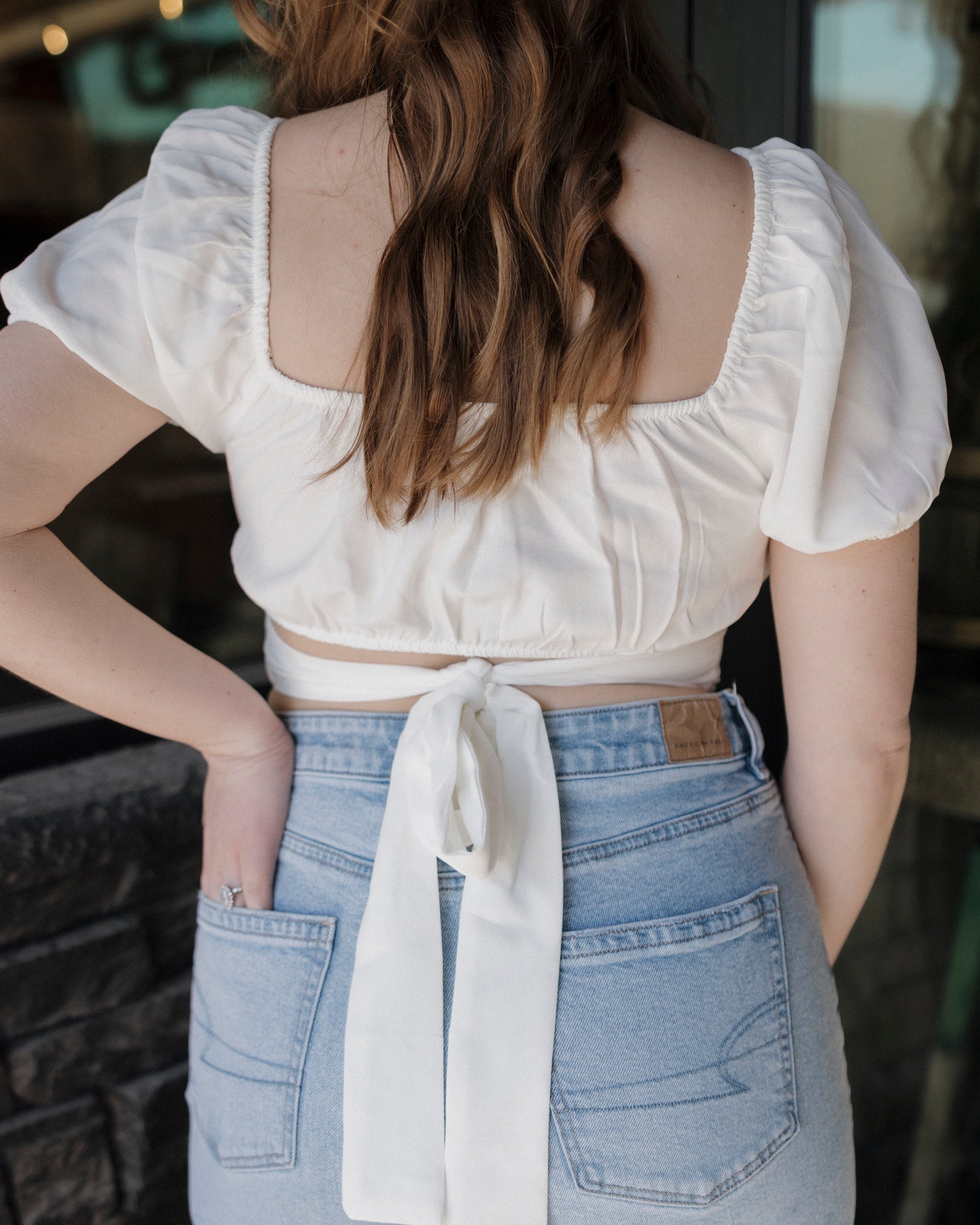Corset Tie Top