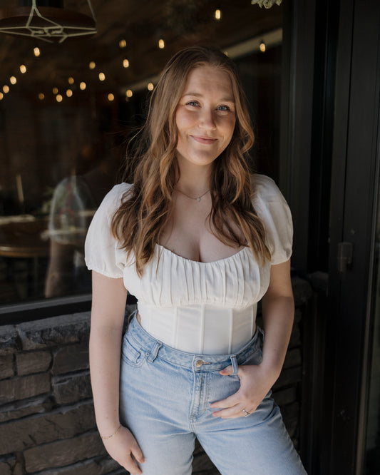 Corset Tie Top