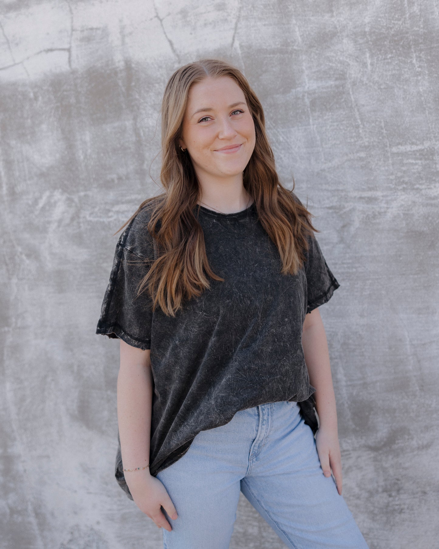 Crinkle Oversized top