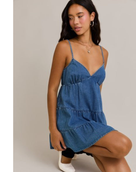 Denim dress