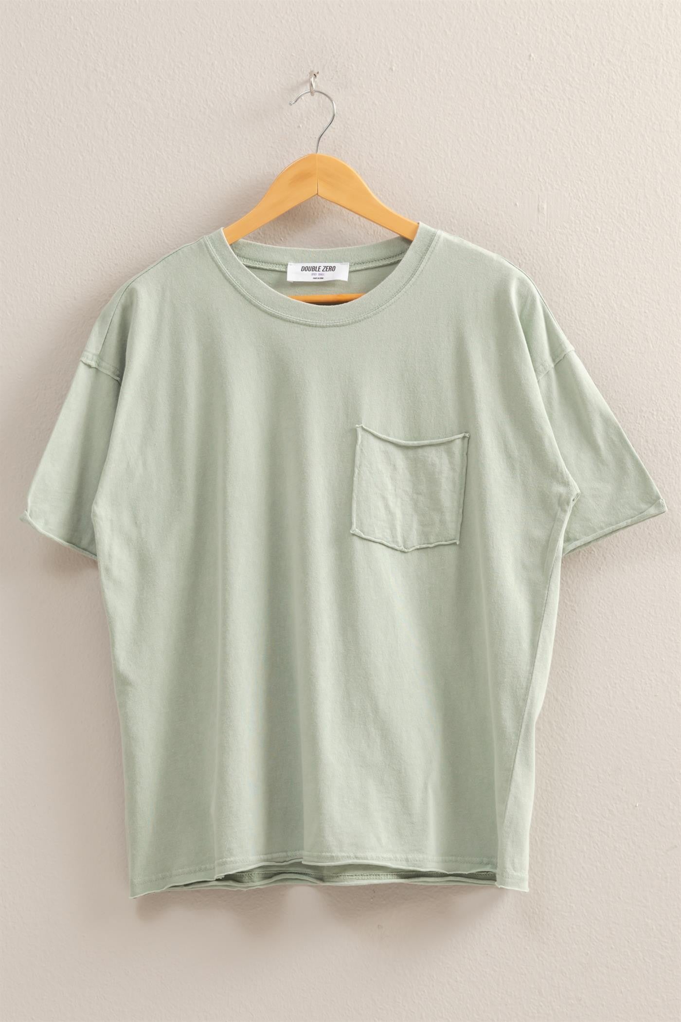 Sage green T-shirt